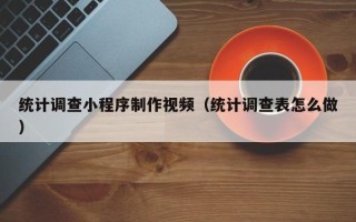 无棣统计调查小程序制作视频（统计调查表怎么做）