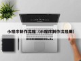 无棣小程序制作流程（小程序制作流程图）